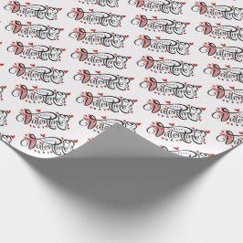 Papel De Presente Dia de os namorados