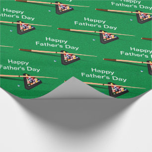 Papel De Presente Dia de os pais do Piscina do Billiard Balls