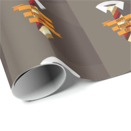 Papel De Presente Dia de os pais Feliz