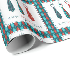 Papel De Presente Dia de os pais Feliz