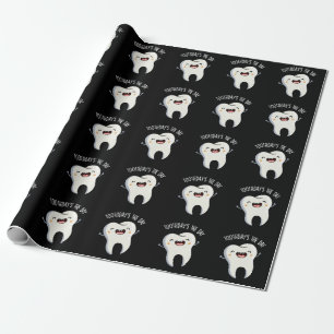 Papel De Presente Dia do Dente É o Dia Piadas de Dente Engraçadas Fu