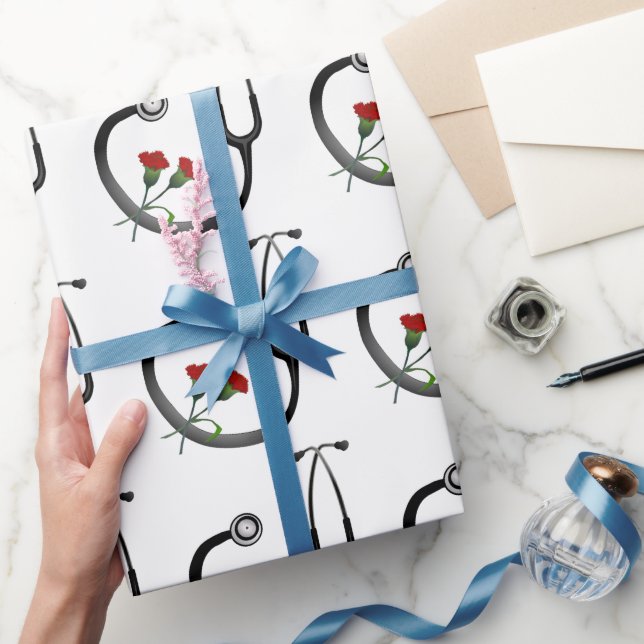 Papel De Presente Dia Nacional do Médico (Presentear)