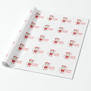 PAPEL DE PRESENTE DIABO PEQUENO