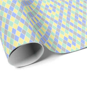 Papel De Presente Diamantes de Verão