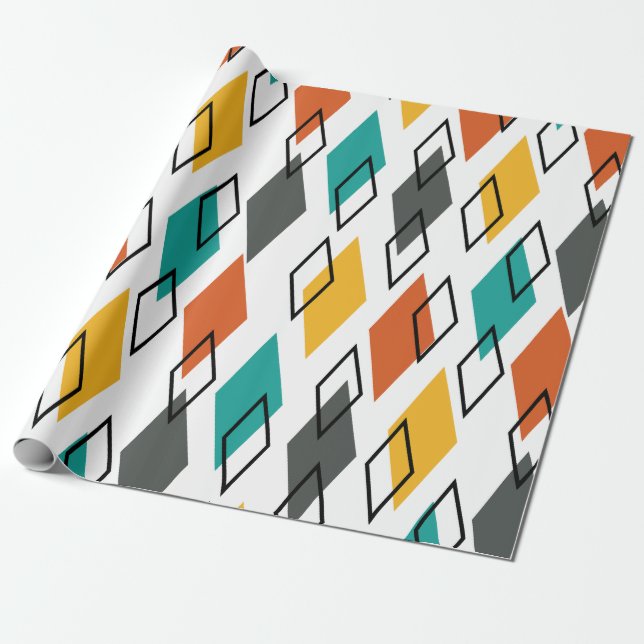 Papel De Presente Diamantes para sempre (Desenrolado)