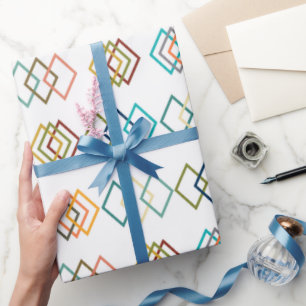 Papel De Presente Diamond Chains