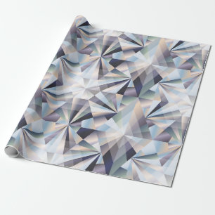 Papel De Presente Diamond, sem soldadura, ilustração da safra