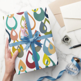 Papel De Presente Dias de Chuva