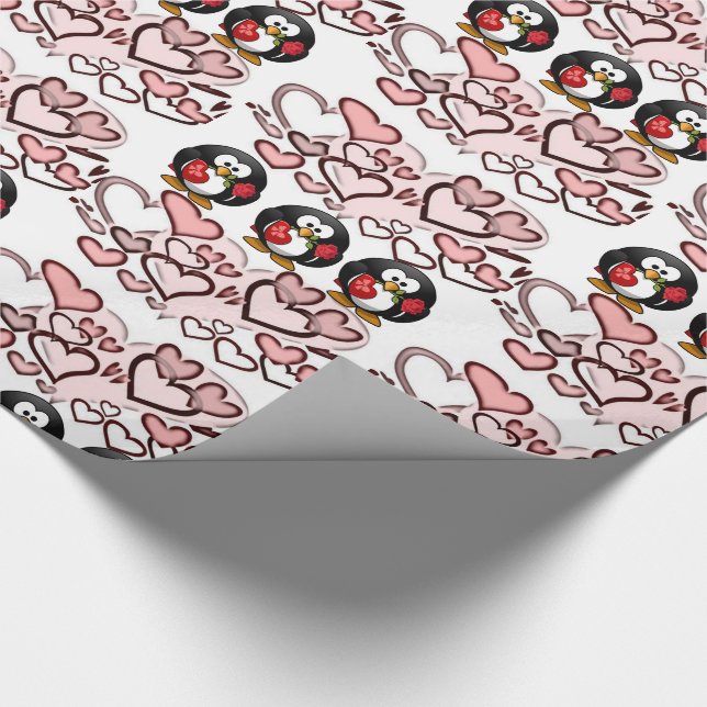 Papel De Presente Dias de os namorados de papel (Ponta)