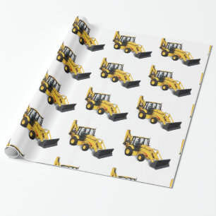 Papel De Presente Digger image for Wraping Paper (Imagem digitalizad