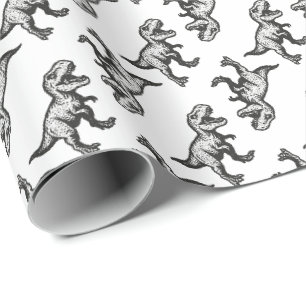 Papel De Presente Dinossauros