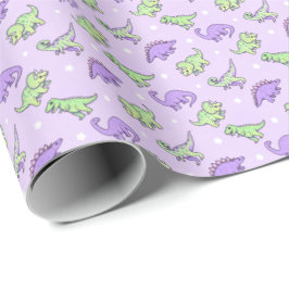 Papel De Presente Dinossauros
