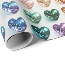 Disco Ball Pride Heart Wrap