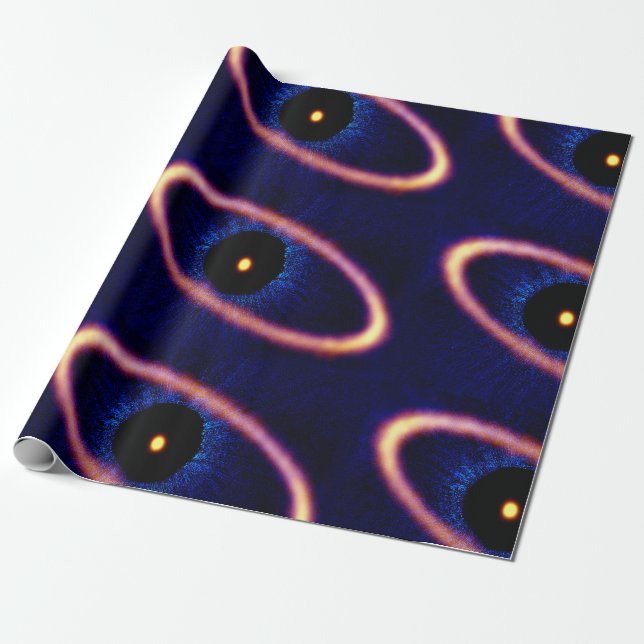Papel De Presente Disco de Detritos do Sistema Estelar de Fomalhaut (Desenrolado)
