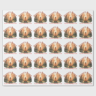 Papel De Presente Disconnect to reconnect forest meditation art