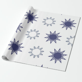 Papel De Presente Ditsy Snowflake pattern backgrounds textures