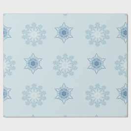 Papel De Presente Ditsy Snowflake pattern backgrounds textures