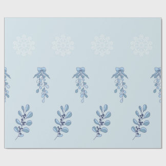 Papel De Presente Ditsy Snowflake pattern backgrounds textures