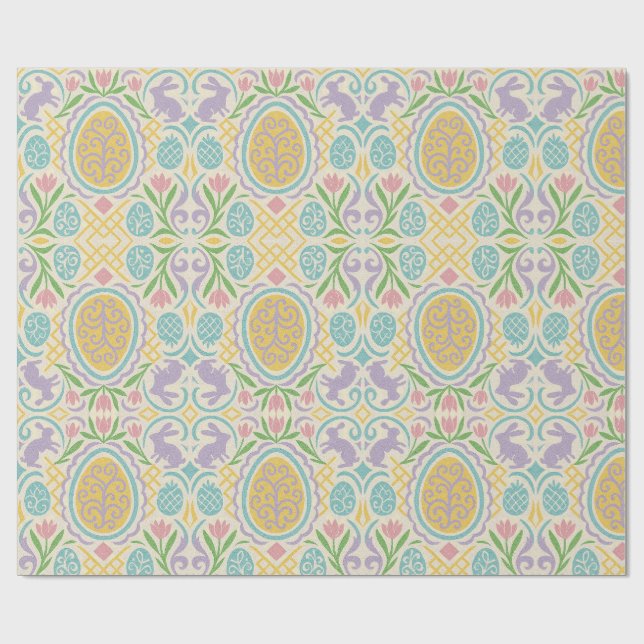 Papel De Presente Diversão de páscoa (Aberto)