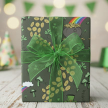 Diversão do Dia de São Patrício Irlandês Leprechau