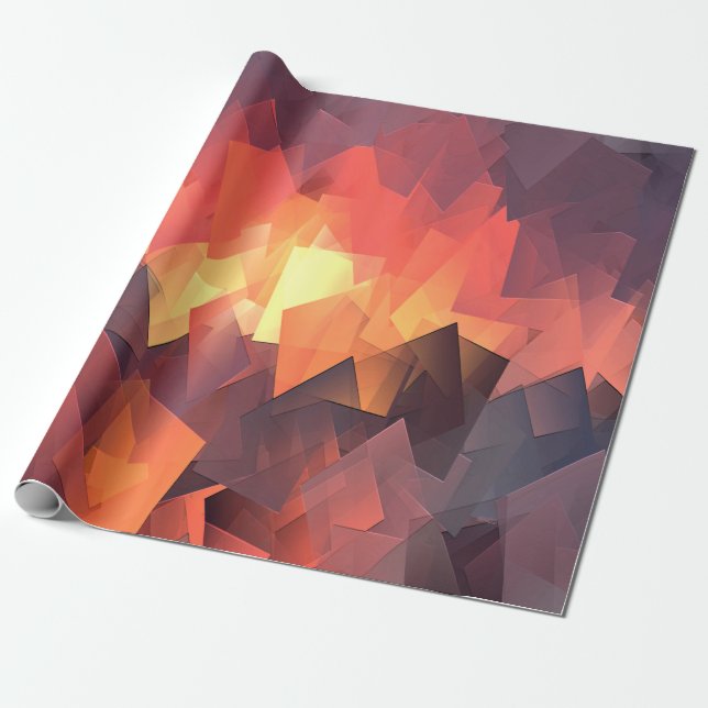 Papel De Presente Diversão no Pôr do Sol.... (Desenrolado)