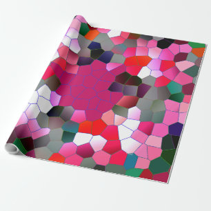 Papel De Presente Diversão Rosa.....