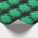 Papel De Presente DNA ID Green Science<br><div class="desc">Um presente legal e moderno inspirado na ciência, projetado para todos os cientistas, professores de ciência, estudantes de ciência, enfim, qualquer geek de ciência em sua vida (e isso inclui você)! Projetado pela Science Geekness © em http://www.zazzle.com/sciencegeekness*</div>