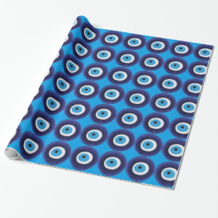 Papel De Presente Do amuleto mau da protecção ocular de Nazar