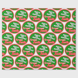 Papel De Presente Do papai noel
