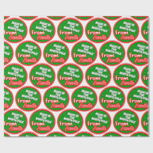 Papel De Presente Do papai noel