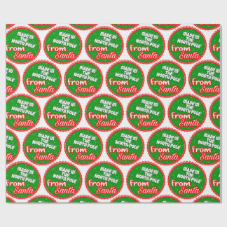 Papel De Presente Do papai noel