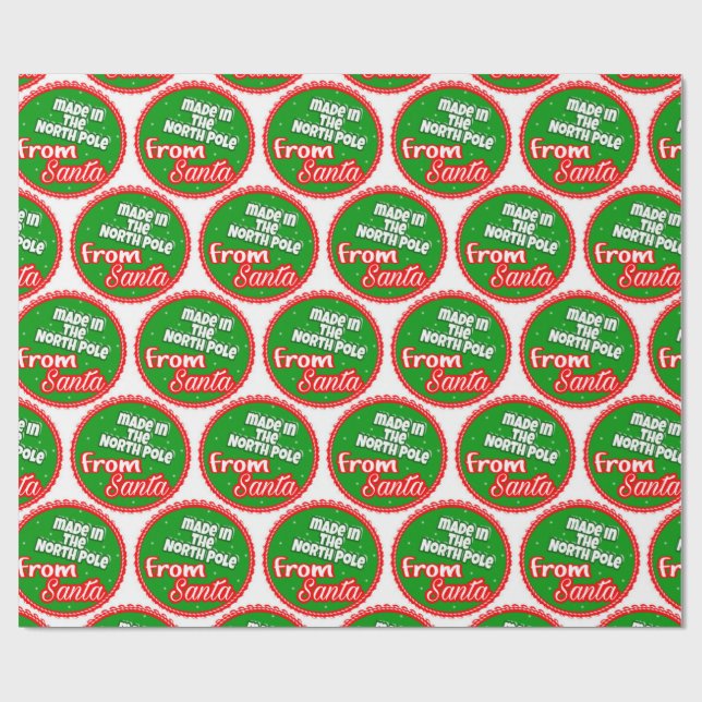 Papel De Presente Do papai noel (Aberto)