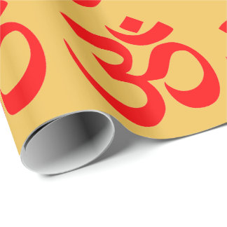 Papel De Presente Do "símbolo OM "