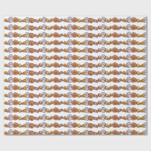 Papel De Presente doce de halloween