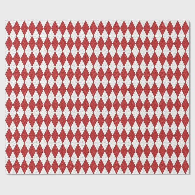 Papel De Presente Doce Férias Harlequim Açúcar e Confeitos (Aberto)