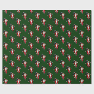 Papel De Presente Doce Papai Noel ama Ravens