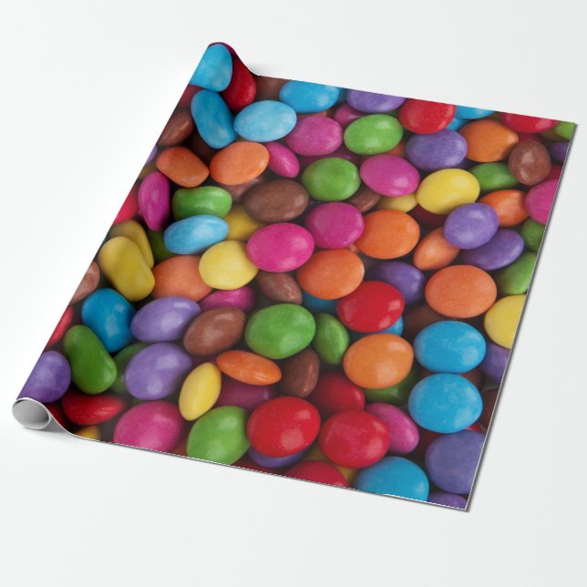 Papel De Presente Doces doces (Desenrolado)