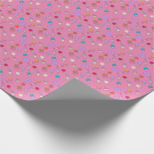 Papel De Presente Doces, doces e bolo
