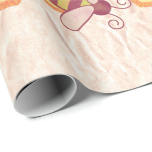 Papel De Presente Doces Papel de Quebra de Cabelo