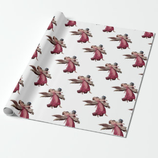 Papel De Presente Dois anjos no voo