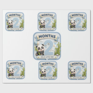 Papel De Presente Dois Meses de Maravilhas
