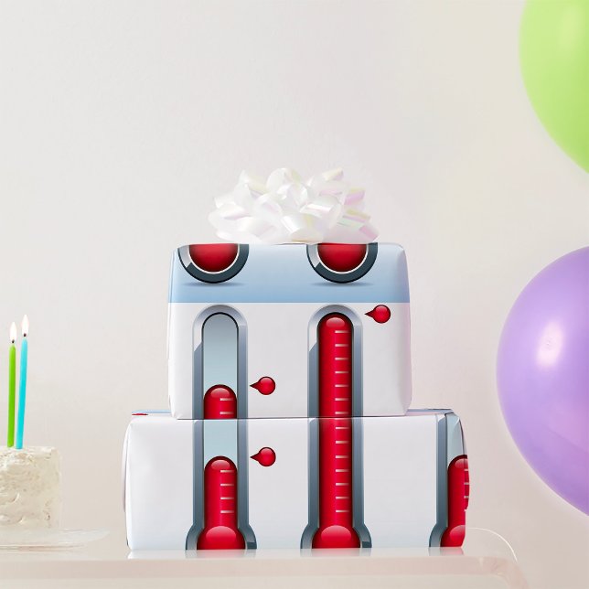 Papel De Presente Dois Termômetros (Criador carregado)