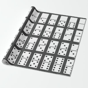 Papel De Presente Dominoes Design