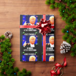 Papel De Presente DONALD TRUMP MAGA PEQUENO PAPEL DE VARRASTO DE Nat<br><div class="desc">TRUMP - TENHA UM PAPEL DE ENVOLVIMENTO DE NATAL MAGA</div>