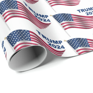 Papel De Presente Donald Trump Presidente 2024