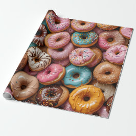 Papel De Presente Donut Wrapping Paper