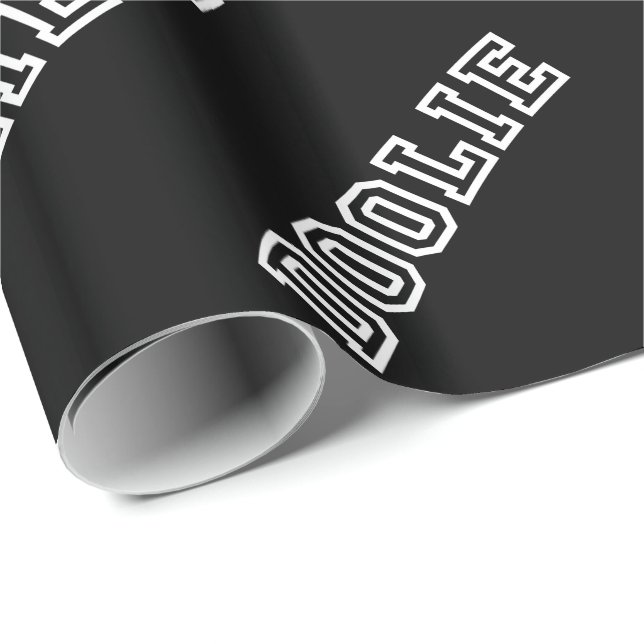 PAPEL DE PRESENTE DOOLIE (Ponta do rolo)