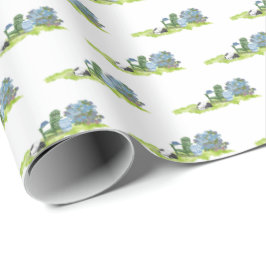 Papel De Presente Doris the Dog Summer Scene 