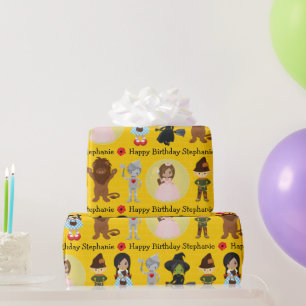 Papel De Presente Dorothy multicultural of OZ Wrapping Paper