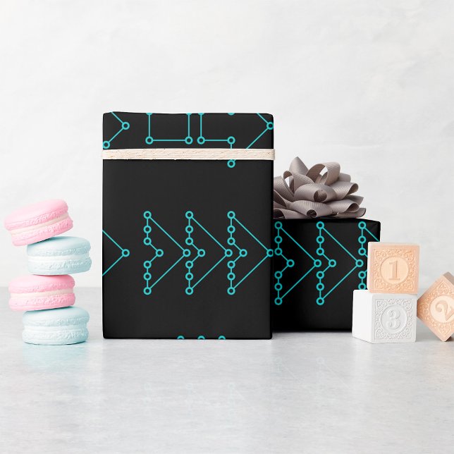 Papel De Presente Dotted Arrows Wrapping Paper (Criador carregado)